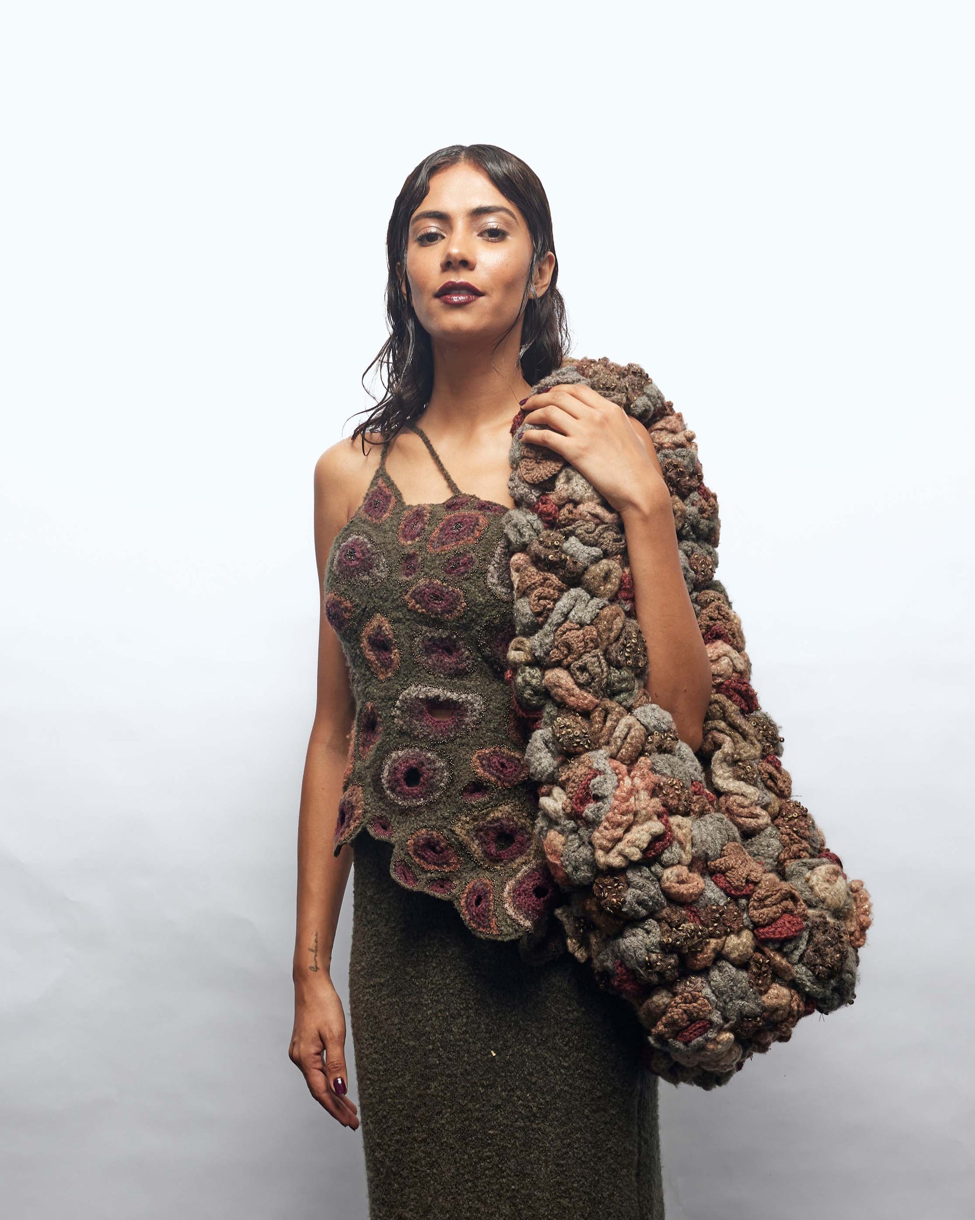 BRUISE Handknit Top | VJ