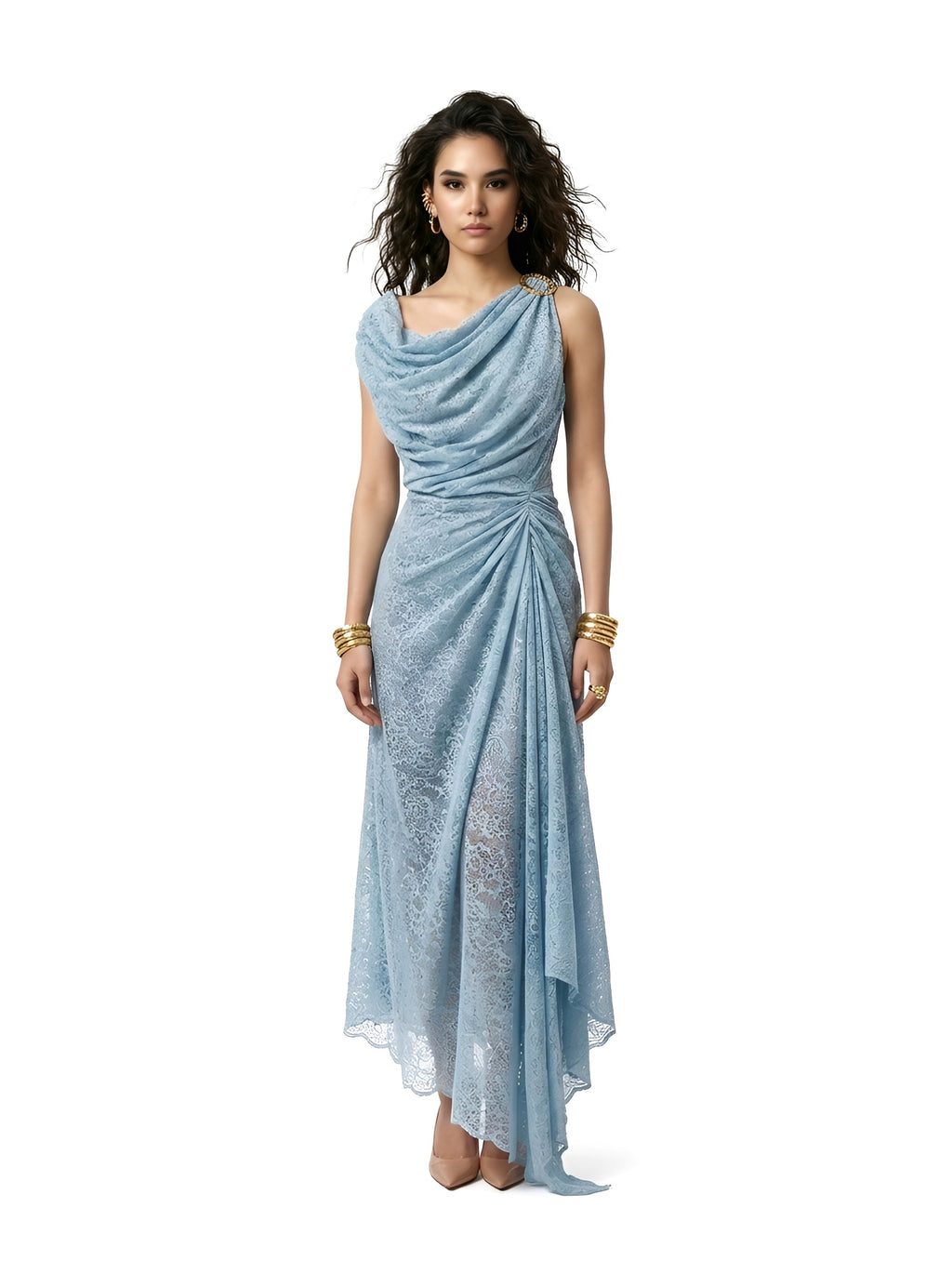MYRA Draped Dress