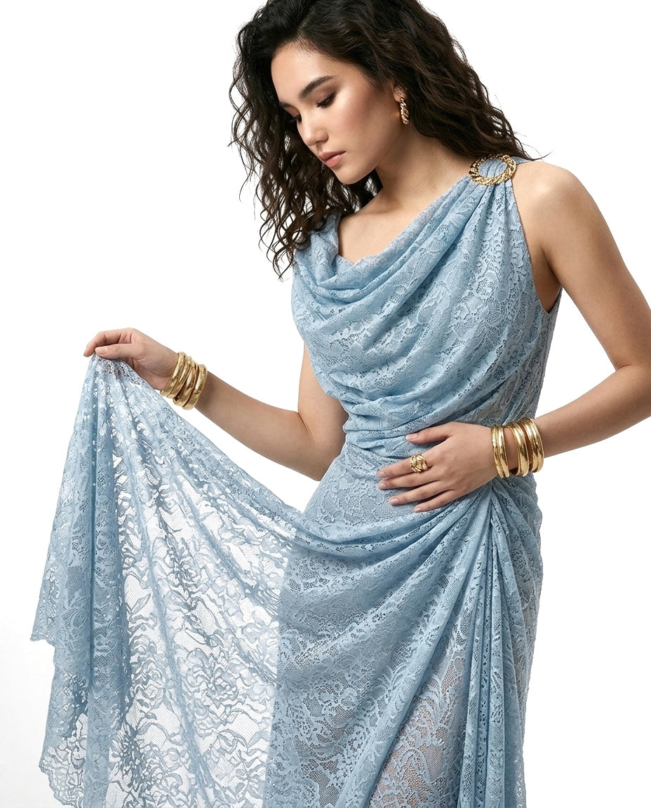 MYRA Draped Dress