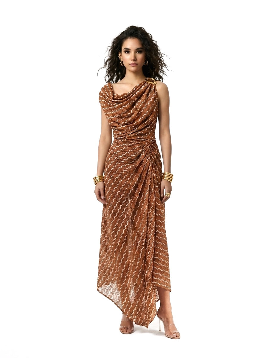 INARA Draped Dress