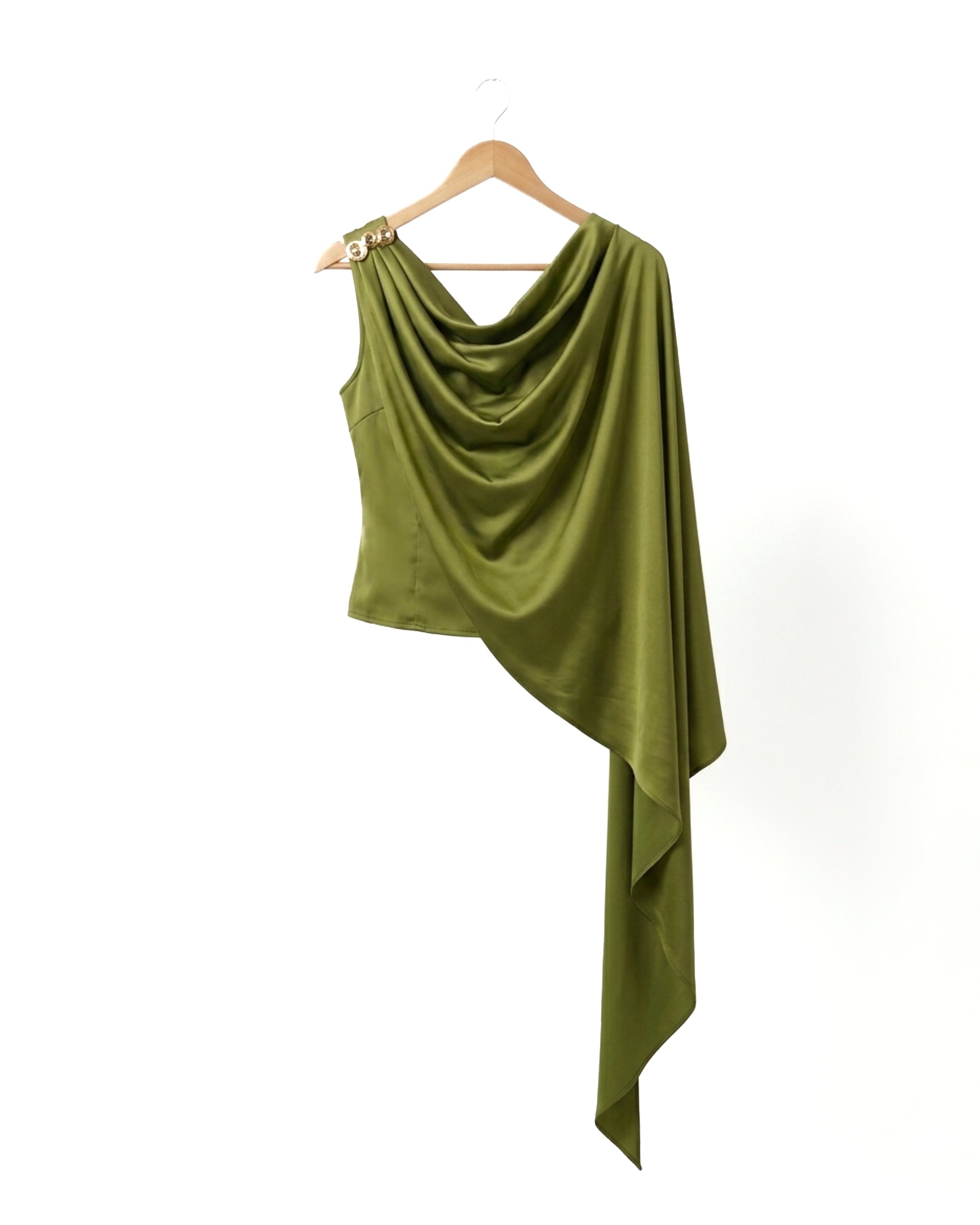 ESME Satin Asymmetrical Set