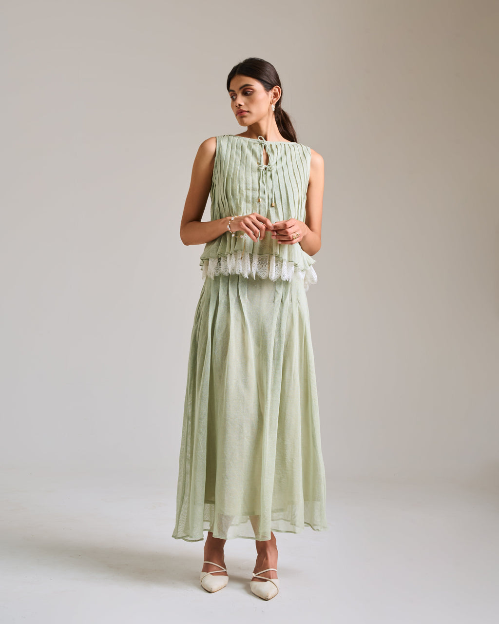 LORA Pleated Skirt