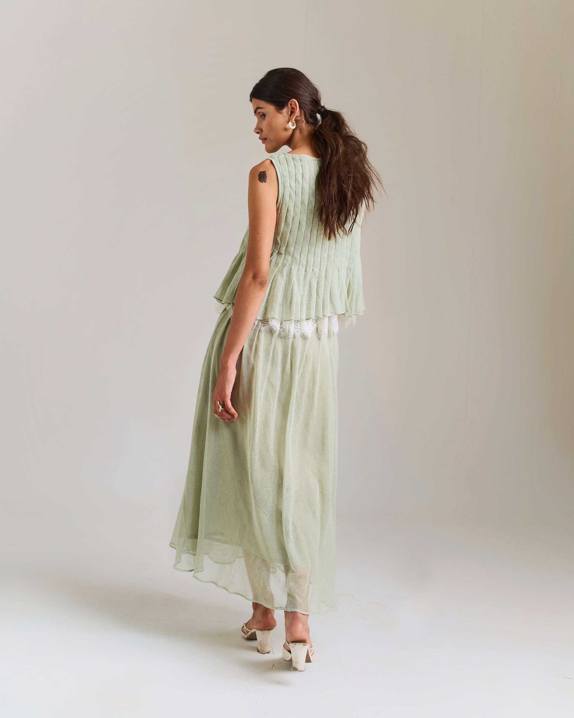 LORA Pleated Skirt