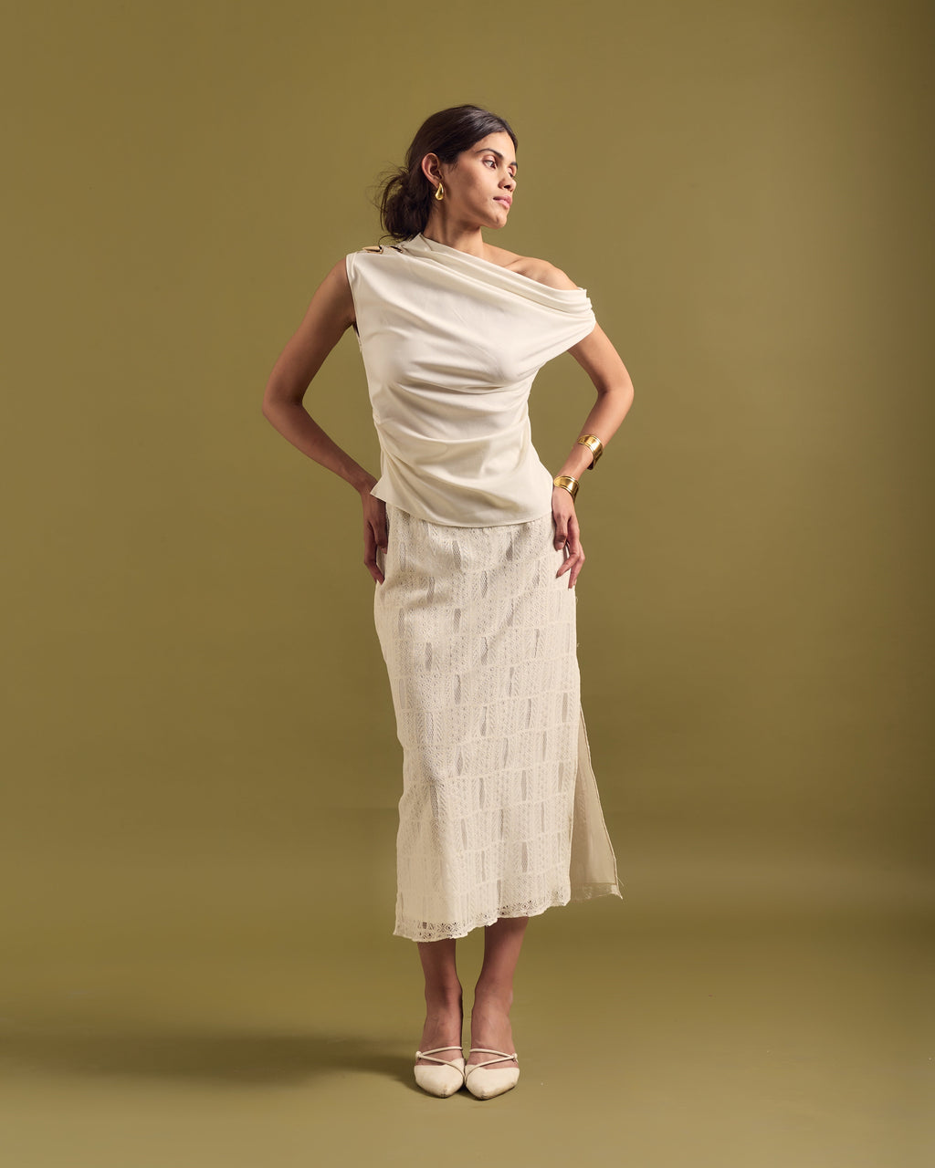 Nira Lace Skirt